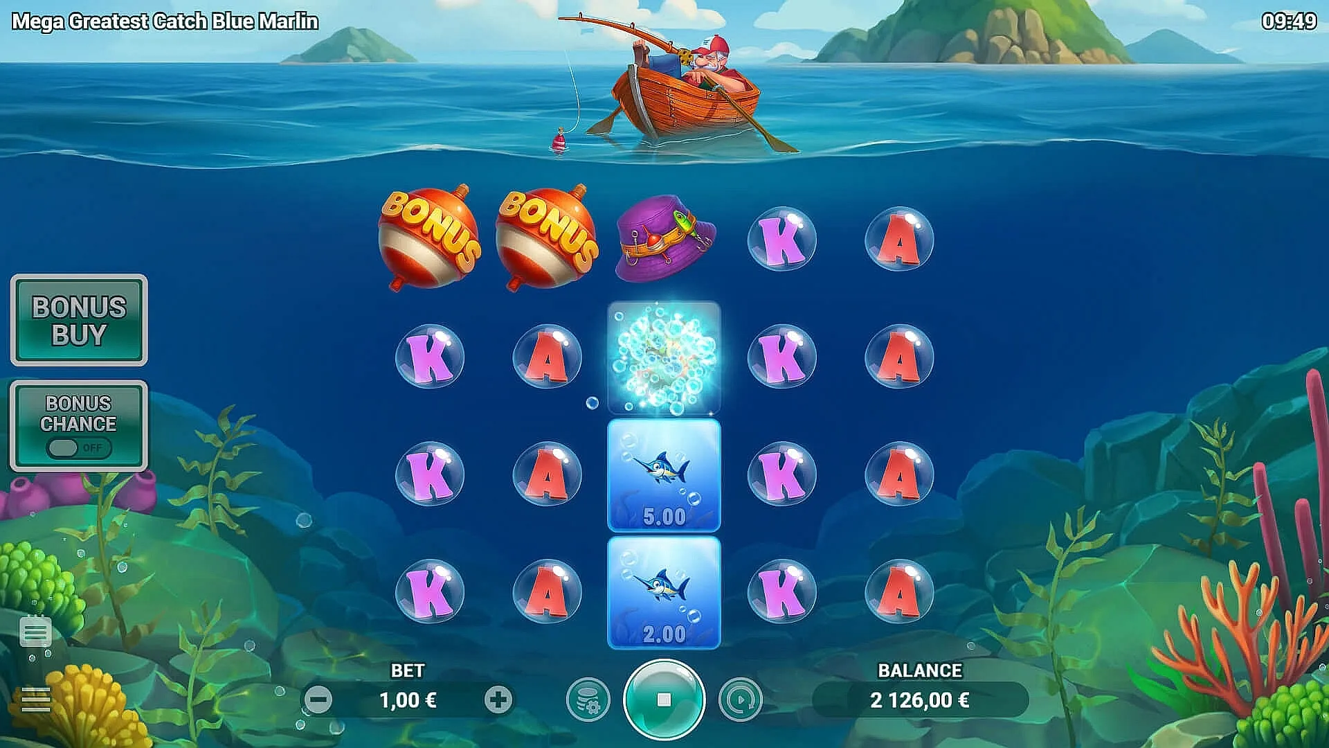 Mega Greatest Catch: Blue Marlin